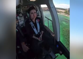 PLAYA DEL CARMEN: Sobrevuela Alcaldesa playas (VIDEO)