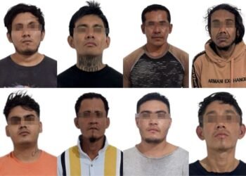 Capturan a 8 presuntos narcomenudistas en Cozumel; aseguran armas y drogas