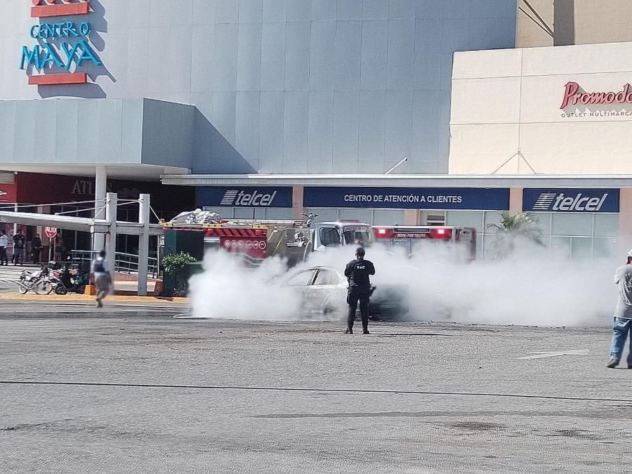 REACCIÓN EN CADENA: Registran incendios simultáneos en PDC, Tulum y Cozumel 1 3 2