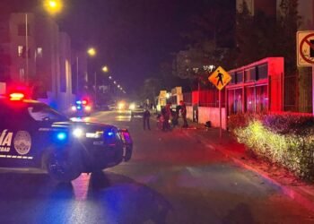 PLAYA DEL CARMEN: Balean a colombiano en fraccionamiento Xcacel