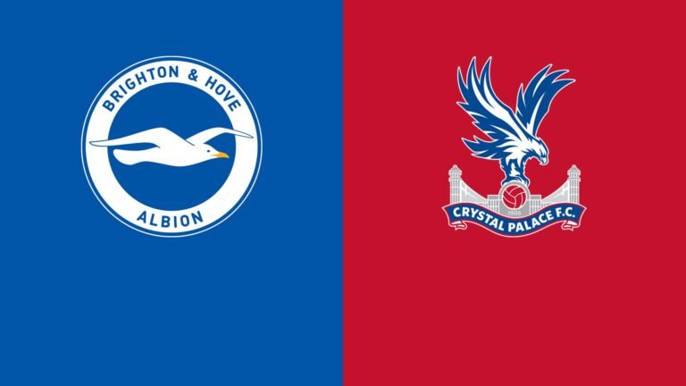 Brighton vs. Crystal Palace: Horarios, dónde ver y alineaciones de la J25 de la Premier League