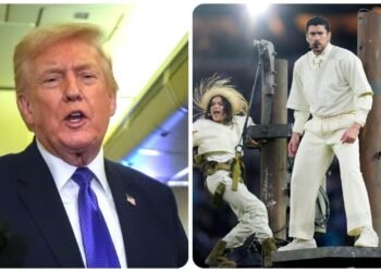 Donald Trump tilda de "repugnante" show de Bad Bunny en Super Bowl LX