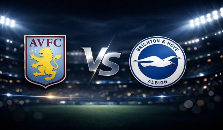 Dónde ver Aston Villa vs Brighton: Bajas clave, historial y pronóstico experto