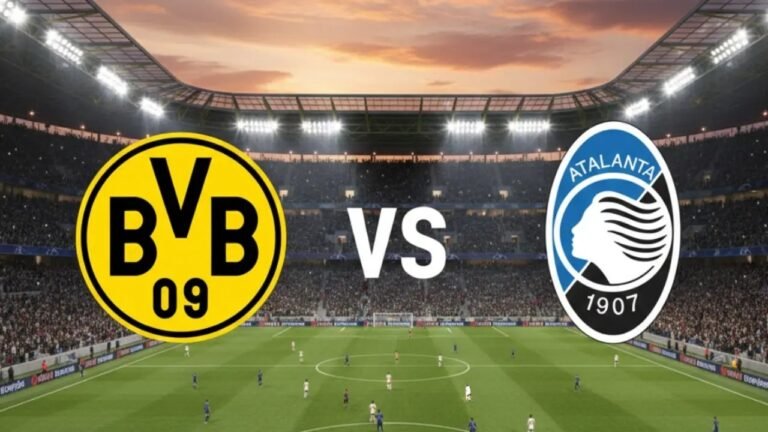 Dónde ver Borussia Dortmund vs. Atalanta: Horario y análisis de los playoffs 2026