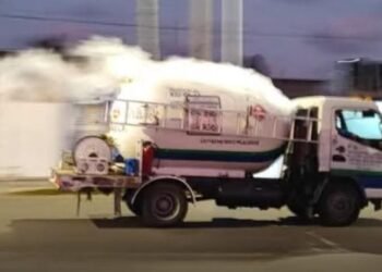Alarma por fuga en pipa de gas en Chetumal