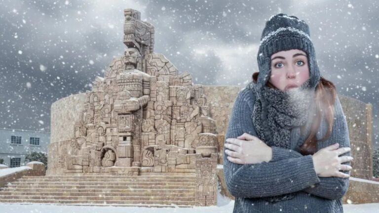 Frío ártico histórico en Yucatán: La heladez que rompe récords en Mérida este 2 de febrero