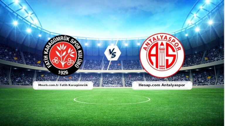 Horarios y dónde ver Fatih Karagümrük vs Antalyaspor: Alineaciones, bajas y pronóstico de la Süper Lig