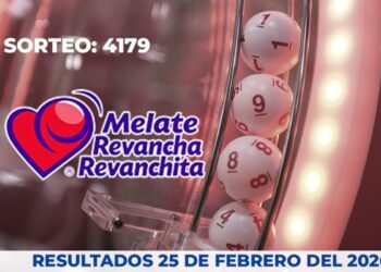 Melate, Revancha y Revanchita 4179: Números ganadores del 25 de febrero