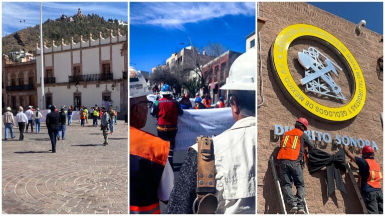 Mineros de 7 estados exigen justicia y seguridad tras crimen de Vizsla Silver