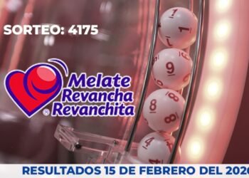 Resultados oficiales Melate, Revancha y Revanchita 4175 del 15 de febrero 2026