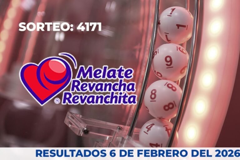 Resultados oficiales del Sorteo Melate, Revancha y Revanchita 4171