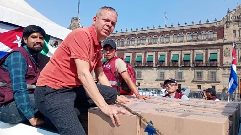 Solidaridad masiva: 6 toneladas de ayuda mexicana desafían el bloqueo a Cuba