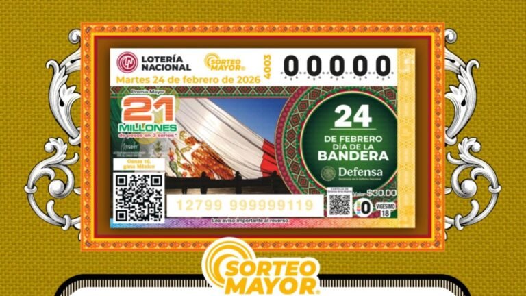 Sorteo Mayor 4003: Resultados, verificación y cobro de premios en México