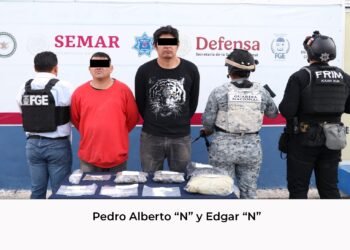 Detiene FGE a cuatro presuntos implicados en doble homicidio en Villas Otoch