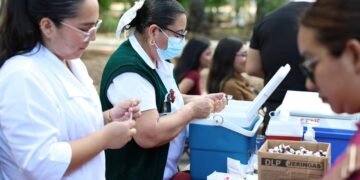 Refuerza Cancún vacunación contra sarampión con 550 dosis en Palacio Municipal