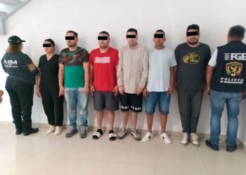 Detienen en QR a 3 colombianos y 3 mexicanos por robos violentos a viviendas