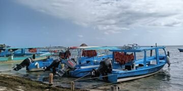 FRENTE FRÍO 37: Cierran puertos en Cozumel, Cancún, Holbox e Isla Mujeres