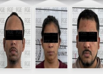 Detiene FGE a tres personas por robo con violencia en hospital privado de Cancún