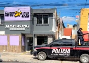 VENTA ILEGAL: Operativo contra tienda de vapeadores “Jamesbong” en Cancún