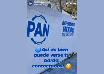 Solicita el Partido Acción Nacional bardas