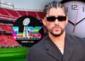 ¿A que hora canta Bad Bunny en el Super Bowl? El pulso político detrás del halftime show