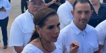 Destaca Mara Lezama seguimiento de obras en QR durante reunión con Sheinbaum