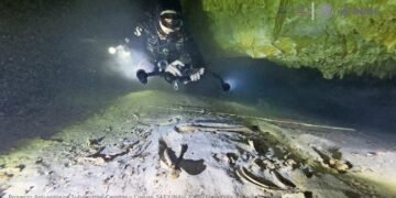 Fósil de 8 mil años revela pasado prehistórico bajo los cenotes de Tulum
