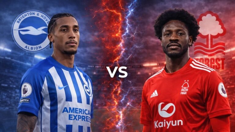 Dónde ver Brighton vs. Nottingham Forest: La analítica moderna desafía la tradición en el City Ground