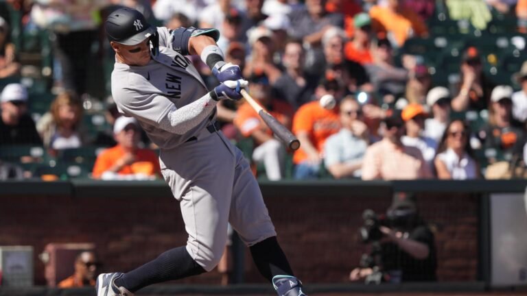 Dónde ver a Yankees buscar barrida histórica ante Giants en Oracle Park