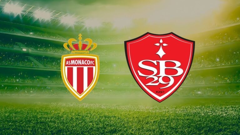 Dónde ver al AS Monaco buscar asaltar los puestos europeos ante el rocoso Stade Brest
