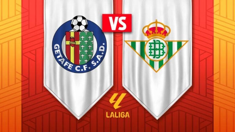 Getafe vs Betis: horario y dónde ver el duelo por Europa hoy