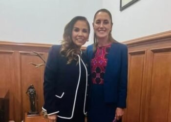 Se reúne Mara con Sheinbaum en Palacio Nacional