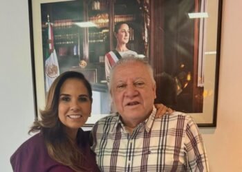 COMPAÑERO DE LUCHA: Se reúnen Mara y «Rafa» Marín