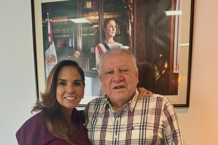 COMPAÑERO DE LUCHA: Se reúnen Mara y «Rafa» Marín