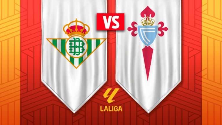 Real Betis vs Celta de Vigo en vivo: horario y dónde ver el duelo europeo en el Villamarín
