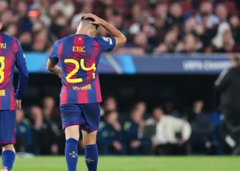 Recaída de Eric García en Montjuïc: el peaje físico de la clasificación ante el Newcastle