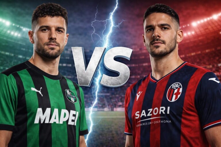 Sassuolo vs Bologna en vivo: horario y dónde ver el Derby de la Vía Emilia por la Serie A