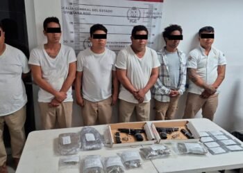 CONFIRMA FGE: Aseguran armas, droga y cinco vehículos tras operativo en Punta Sam