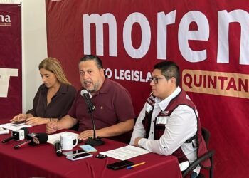 “LE GUSTE A QUIEN LE GUSTE”: Respaldará Morena en QR recorte al Congreso por plan B