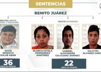 Dictan sentencias por abuso y extorsión en Cancún