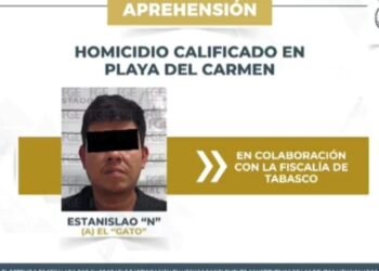 Detienen en Tabasco a presunto autor intelectual de doble homicidio en Playa del Carmen