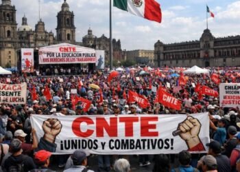 Canaco advierte pérdidas económicas críticas ante paro nacional de la CNTE en la CDMX