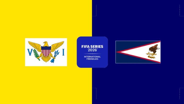 Dónde ver el duelo FIFA Series 2026: Samoa Americana desafía a Islas Vírgenes en Puerto Rico