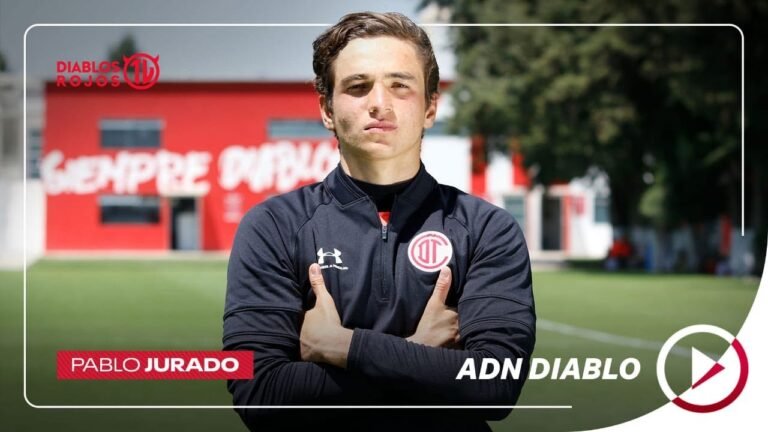 Adiós a una promesa del Toluca: Pablo Jurado fallece a los 22 años