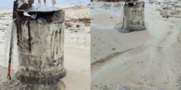 Denuncian rebosamiento de aguas negras en costas de Playa del Carmen