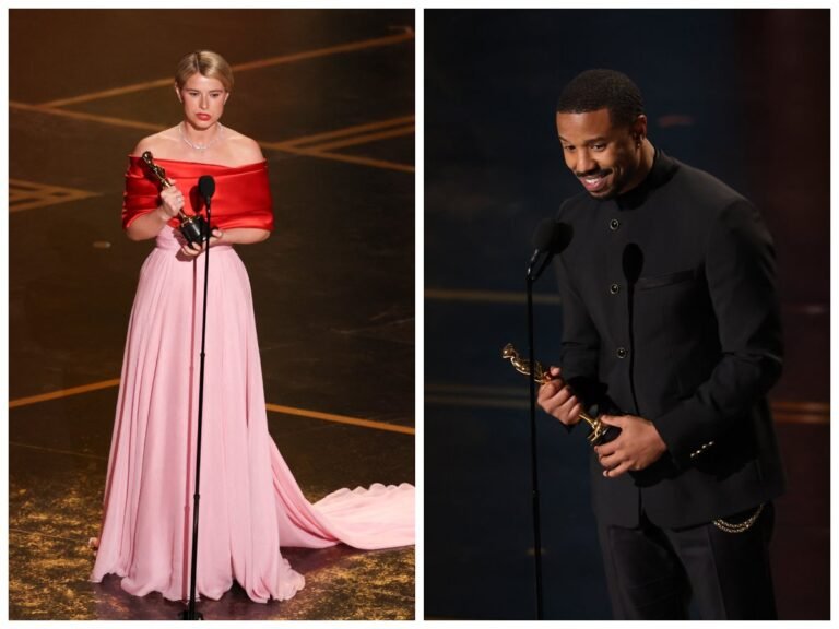 Michael B. Jordan y Jessie Buckley conquistan los Oscar 2026 con actuaciones de alto impacto