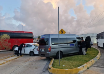 ALERTA CRUZ ROJA: Se vuelve foco de accidentes viales el Bulevar Colosio en Cancún