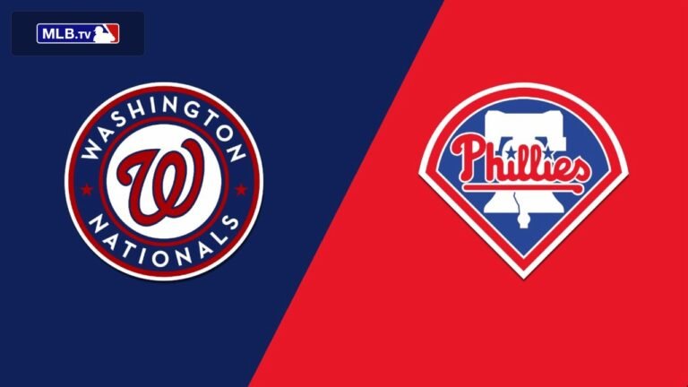 Dónde ver Washington Nationals vs. Philadelphia Phillies: Choque de Poder en el Citizens Bank Park