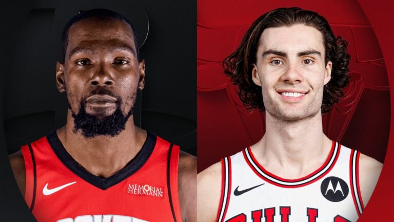Dónde ver Houston Rockets vs Chicago Bulls: El United Center bajo la sombra de Kevin Durant