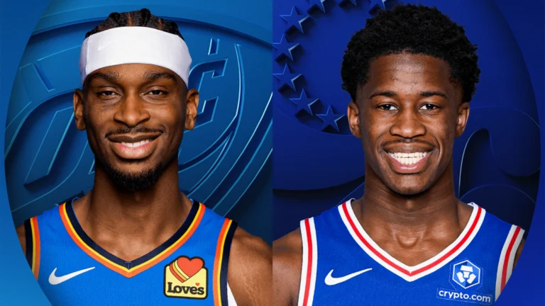Dónde ver Oklahoma City Thunder ante el reto de consolidar el liderato del Oeste en Filadelfia